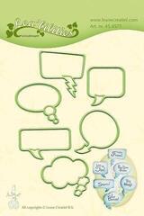 Scrapbooking Leane Creatief Stencils Set predložaka za rezanje 6 kom