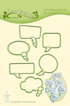 Scrapbooking Leane Creatief Stencils Set predložaka za rezanje 6 kom - 1