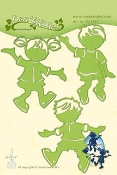 Scrapbooking Leane Creatief Stencils Set de șabloane de tăiat 3 buc. - 1