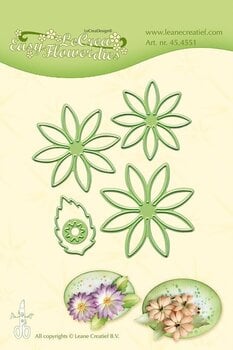 Scrapbooking Leane Creatief Stencils Set predložaka za rezanje 5 kom - 1