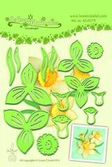 Scrapbooking Leane Creatief Stencils Set de șabloane de tăiat 14 Bucăți