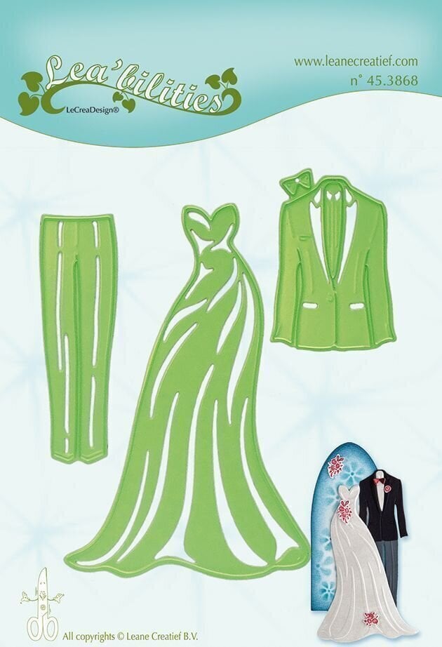 Scrapbooking Leane Creatief Stencils Set predložaka za rezanje 3 kom