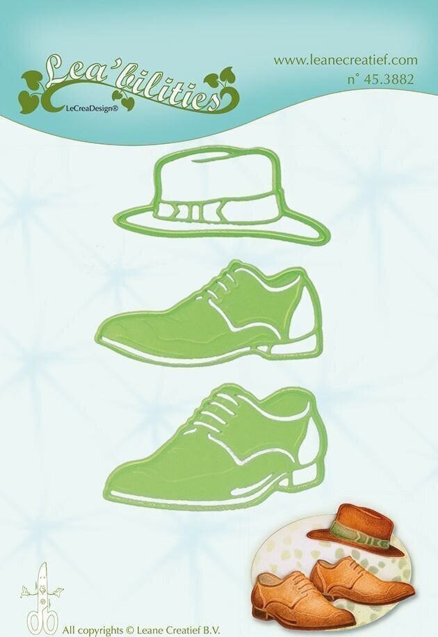 Scrapbooking Leane Creatief Stencils Set de șabloane de tăiat 3 buc.