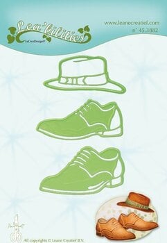 Scrapbooking Leane Creatief Stencils Set de șabloane de tăiat 3 buc. - 1