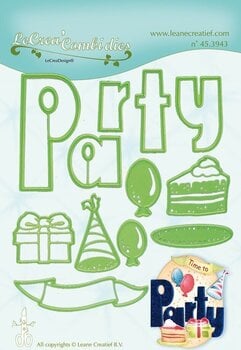 Scrapbooking Leane Creatief Stencils Set de șabloane de tăiat 12 buc. - 1