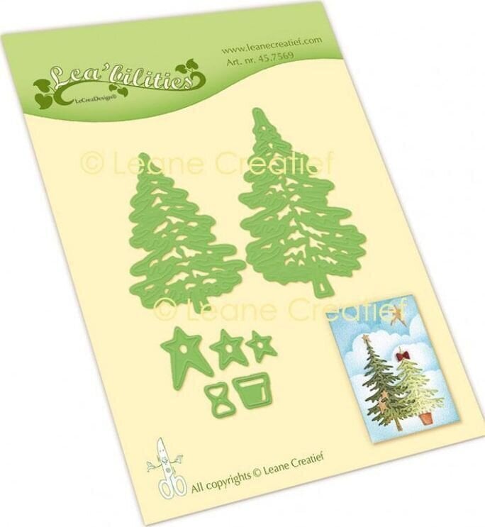 Scrapbooking Leane Creatief Stencils Set predložaka za rezanje 7 kom