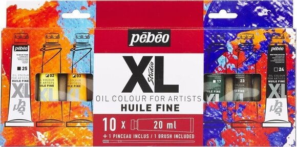 Õlivärv Pébéo Oil Paint Õlivärv Mix 10 x 20 ml 10 tk - 1