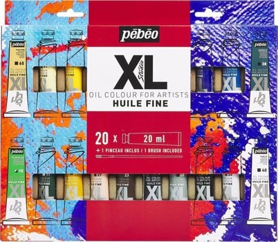 Oljna barva Pébéo Oil Paint Oljna barva Mešajte 20 x 20 ml 20 kos - 1
