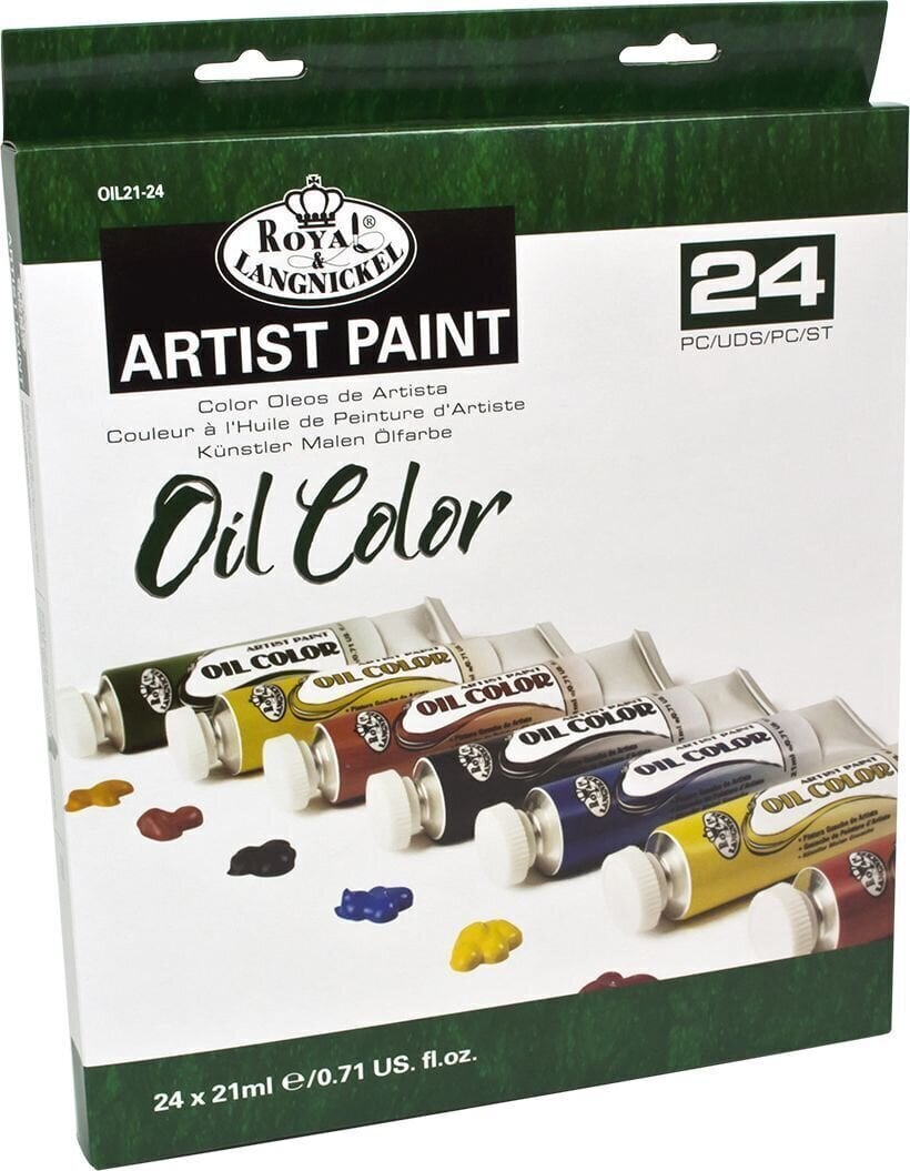 Culoare ulei Royal & Langnickel Oil Paints Set de vopsele de ulei 24 x 21 ml 24 buc.