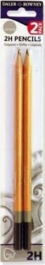 Creion grafit Daler Rowney Pencils Set creioane pentru artiști HB 2 buc.