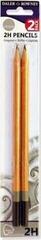 Creion grafit Daler Rowney Pencils Set creioane pentru artiști HB 2 buc.