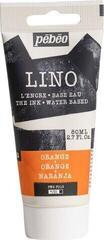 Linoväri Pébéo Lino Paint Linoväri Orange 80 ml