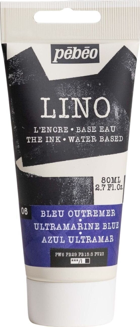 Linoväri Pébéo Lino Paint Linoväri Ultramarine Blue 80 ml