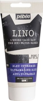 Linoväri Pébéo Lino Paint Linoväri Ultramarine Blue 80 ml - 1