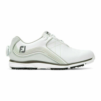 Chaussures de golf pour femmes Footjoy Pro SL BOA White/Silver/Charcoal 37 - 1