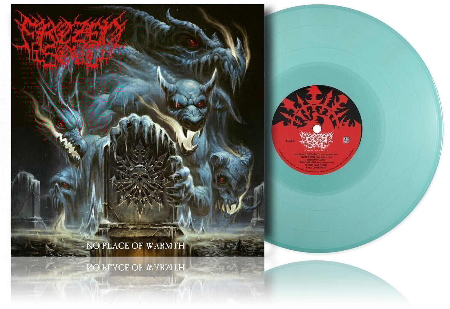 LP Frozen Soul - No Place Of Warmth (Translucent Light Blue Coloured) (LP)