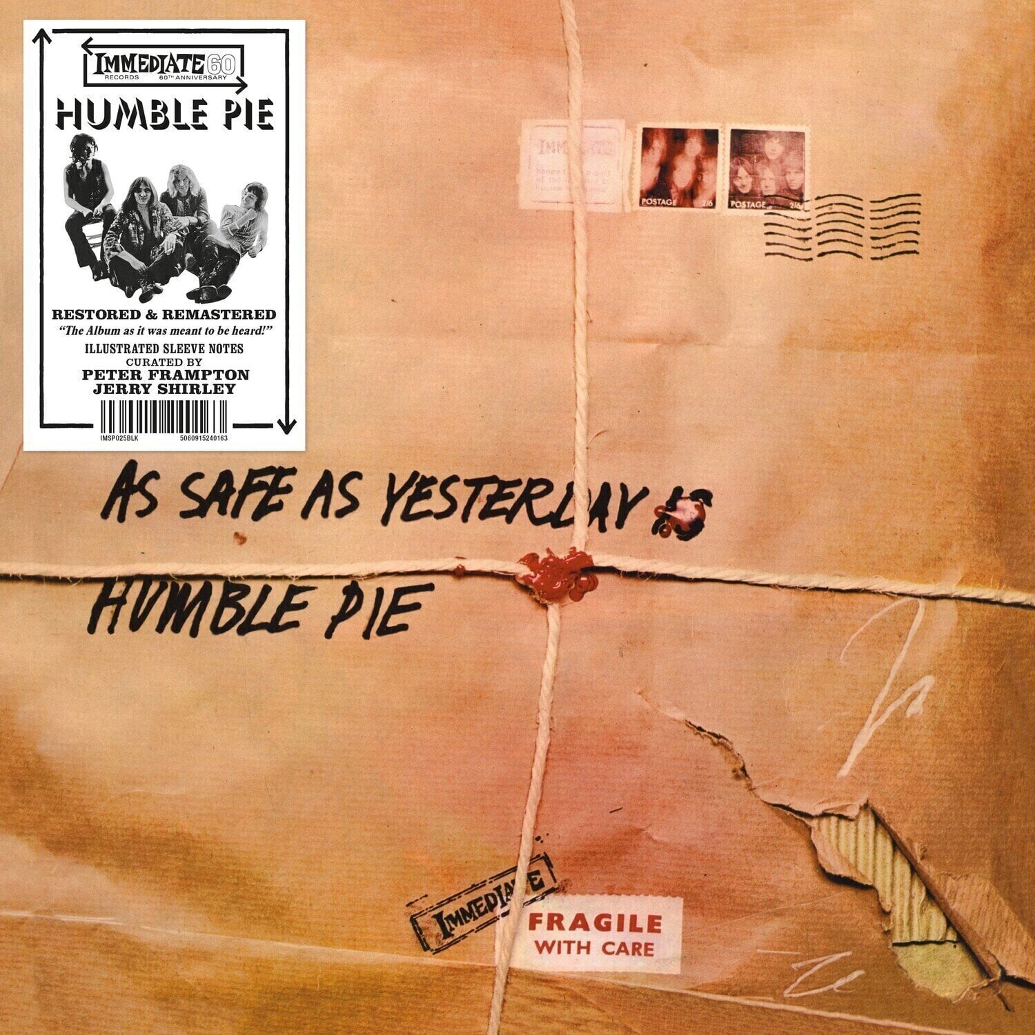 Disco de vinil Humble Pie - As Safe As Yesterday Is (Reissue) (LP)