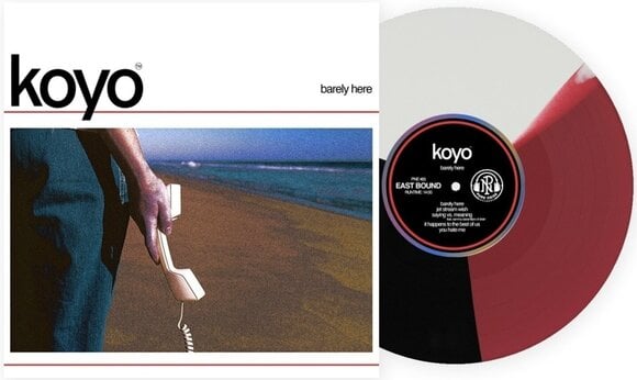 Vinyl Record Koyo - Barely Here (Indie Exclusive) (White/Black/Oxblood Pie Coloured) (LP) - 1