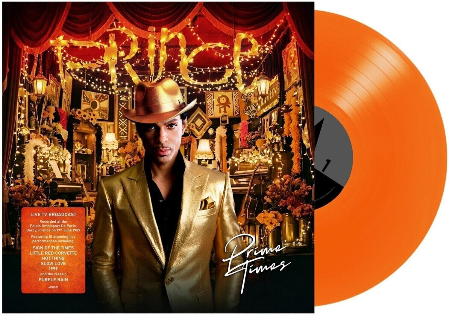 Vinyl Record Prince - Prime Times (Indie Exclusive) (Limited Edition) (Orange Coloured) ((LP)
