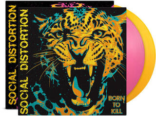 Vinyl Record Social Distortion - Born To Kill (Indie Exclusive) (Pink/Yellow Coloured) (2 LP)