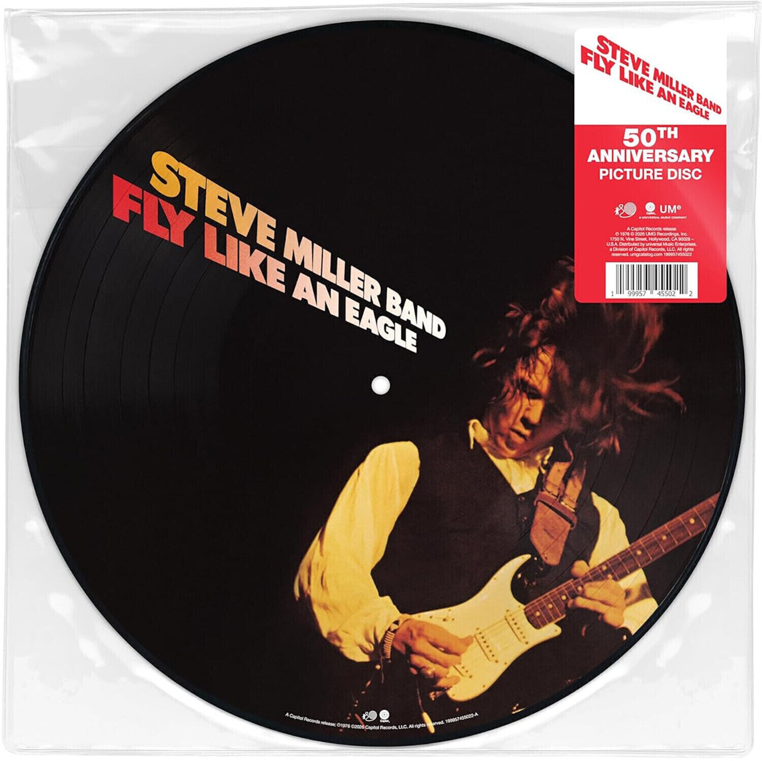 Vinylplade Steve Miller Band - Fly Like An Eagle (50th Anniversary/Limited Edition) (Picture Disc) (LP)