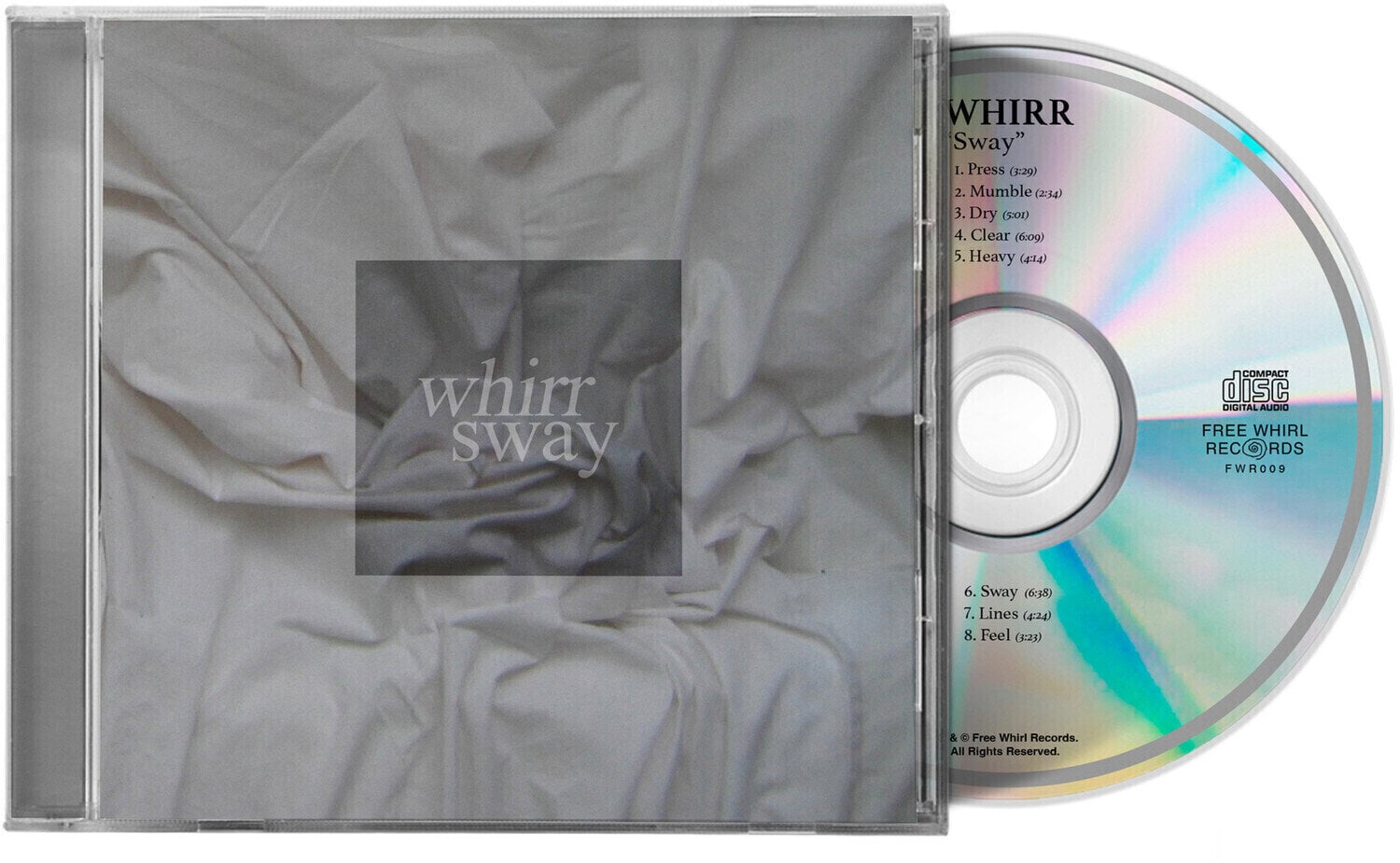 Music CD Whirr - Sway (CD)