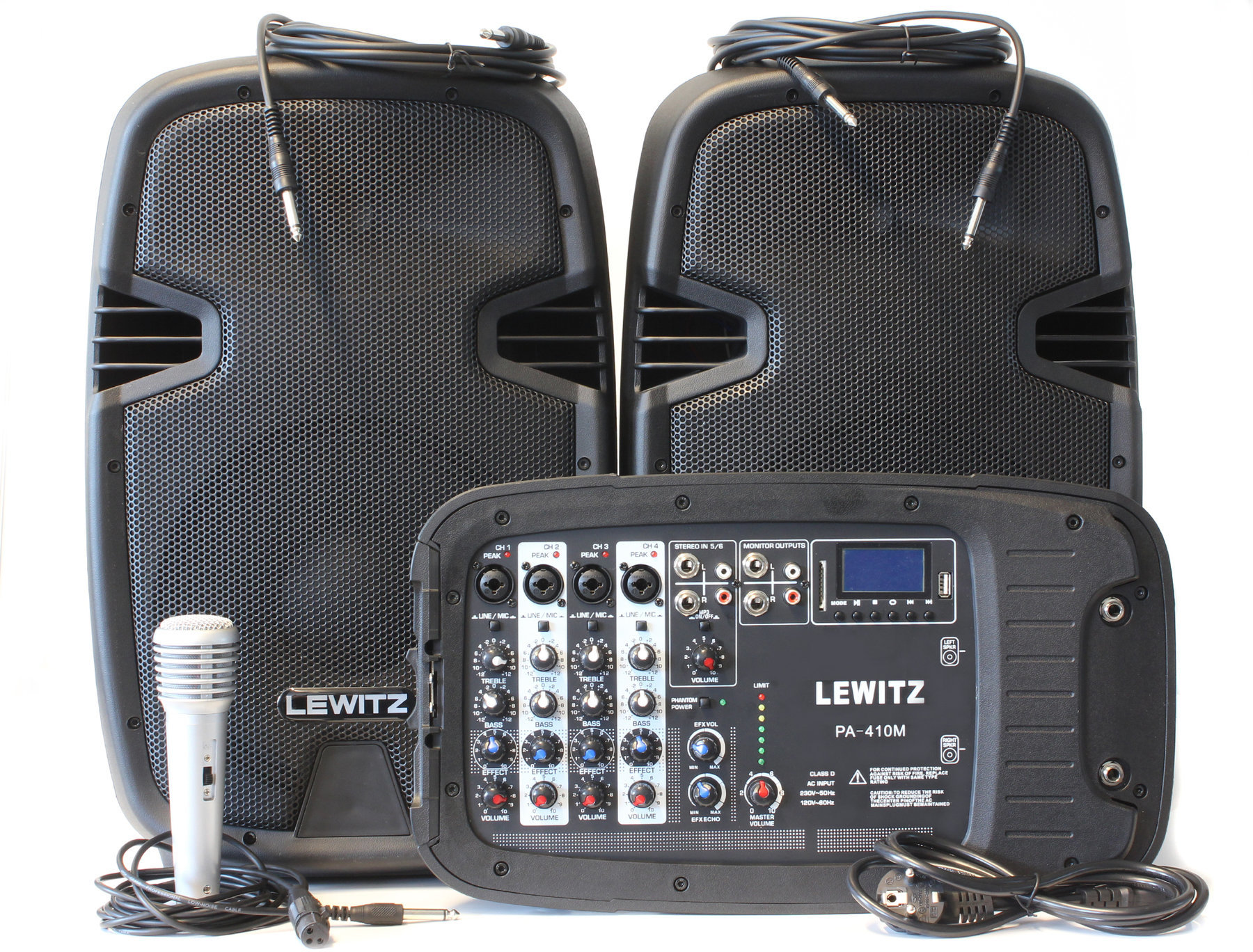 Lewitz PA 410 M Sistem PA portabil