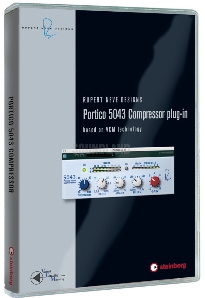 Štúdiový software VST Instrument Steinberg RND Portico 5043 Compressor