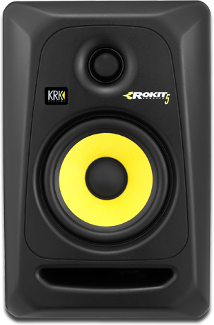 Monitor de estúdio ativo de 2 vias KRK Rokit 5 G3 Black