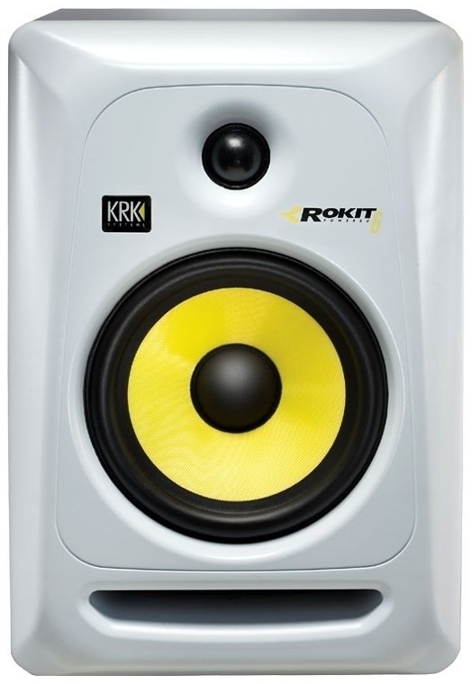 2-pásmový aktivní studiový monitor KRK Rokit 6 G3 White