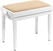 Dřevěné nebo klasické klavírní židle
 Pianonova SG 801 Bílá