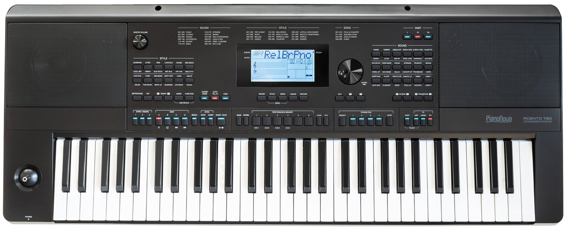 Clavier professionnel Pianonova Acento 750 Clavier professionnel
