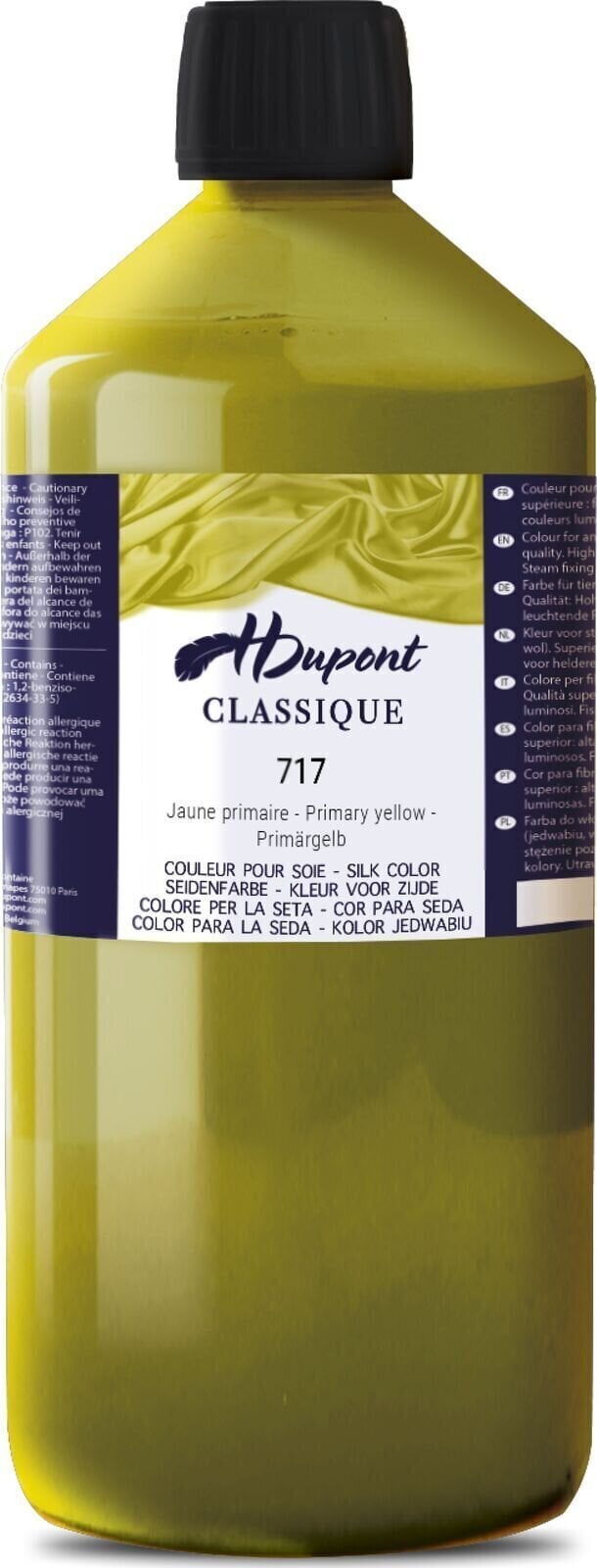 Silk Paint HDupont Classique Silk Paint Jaune Primaire 1000 ml 1 pc