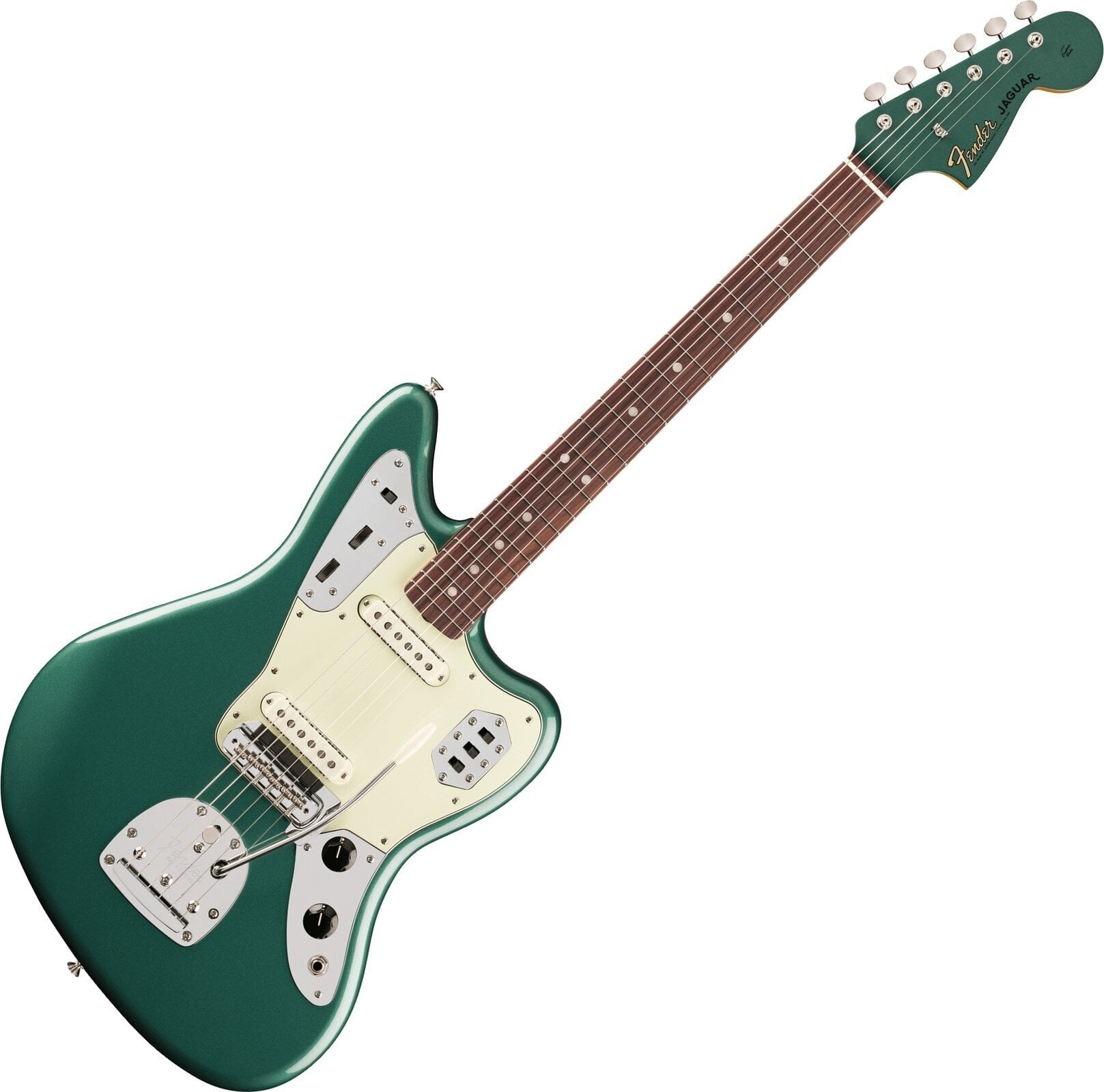 Elektrikitarr Fender Vintera III Mid '60s Jaguar RW Sherwood Green Metallic Elektrikitarr
