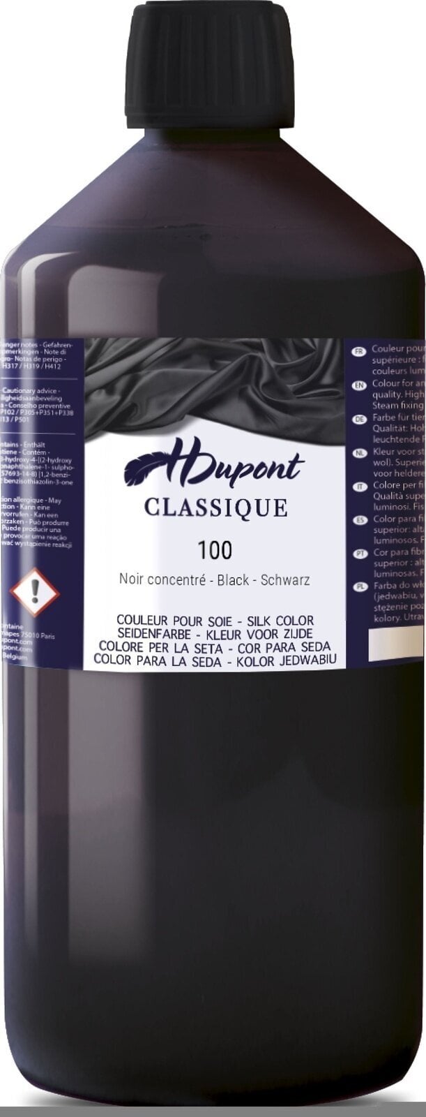 Silk Paint HDupont Classique Silk Paint Noir Concentre 1000 ml 1 pc