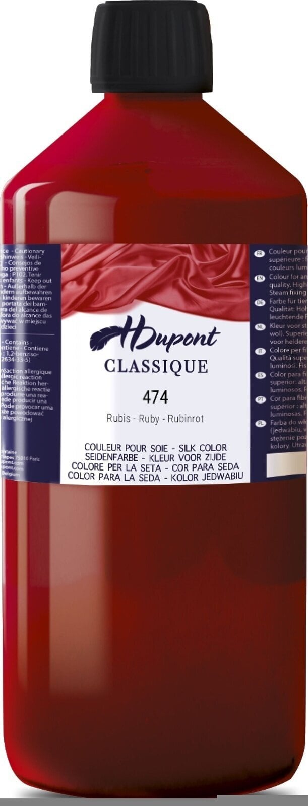 Silk Paint HDupont Classique Silk Paint Rubis 1000 ml 1 pc