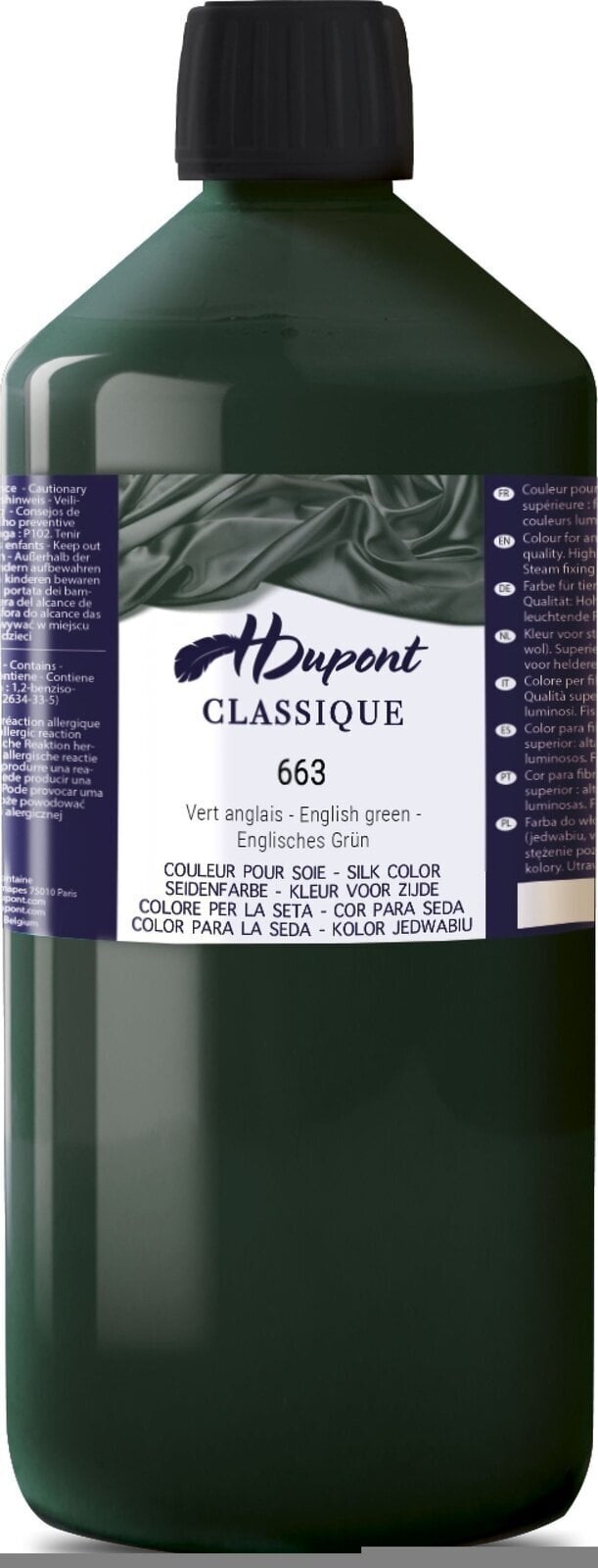 Silk Paint HDupont Classique Silk Paint Vert Anglais 1000 ml 1 pc