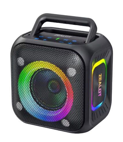 Portable Lautsprecher Zealot PT01 2mics Black Portable Lautsprecher