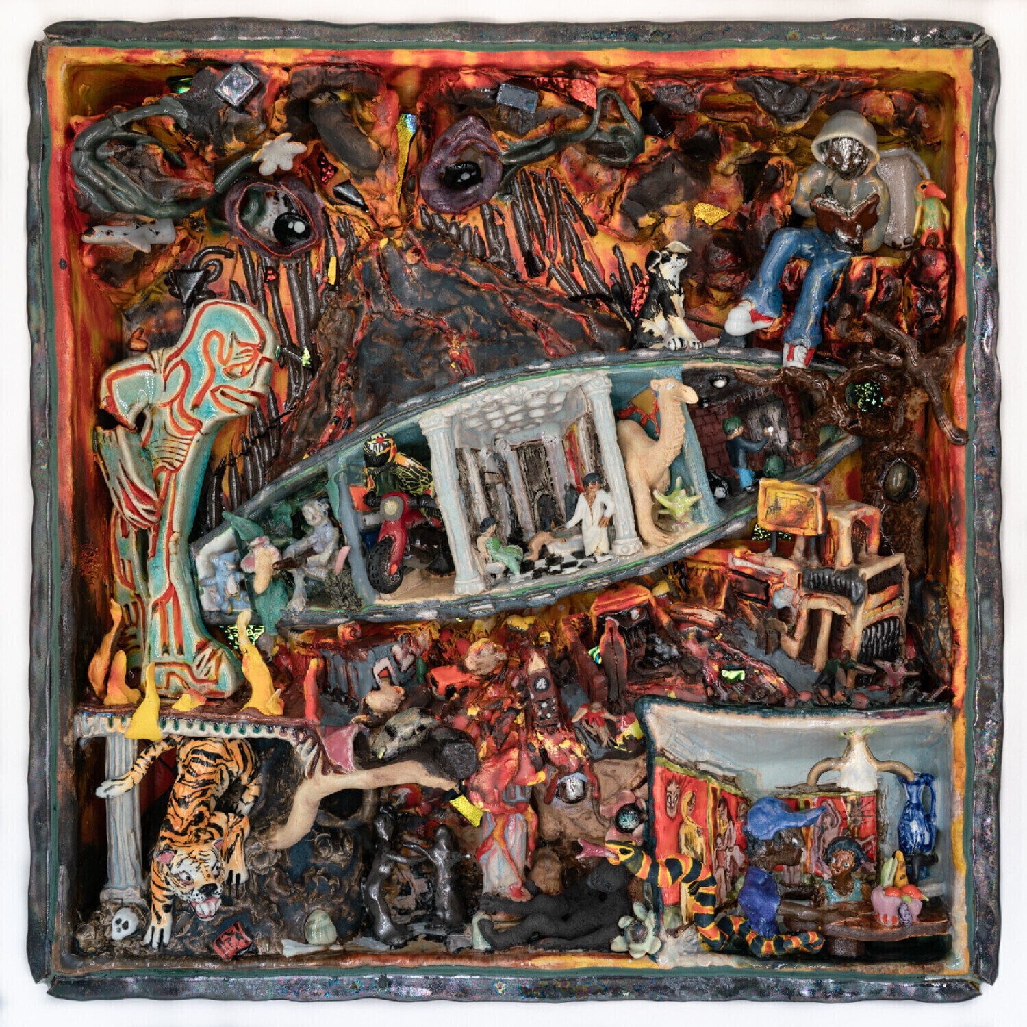 Schallplatte Earl Sweatshirt & Mike & Surf Gang - Pompeii // Utility (Indie Exclusive) (Gatefold) (Gumby Green Coloured) (2 LP)