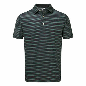 Camiseta polo Footjoy Stretch Lisle Foulard Print Mens Polo Shirt Navy XL - 1