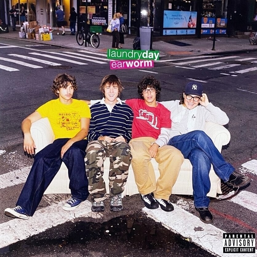 Schallplatte Laundry Day - Earworm (Neon Orange Coloured) (LP)