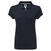 Polo Shirt Footjoy Smooth Pique with Pin Dot Print Womens Polo Shirt Navy/Grey L