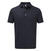 Camiseta polo Footjoy Smooth Pique with FJ Print Mens Polo Shirt Navy L