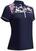 Polo majica Callaway Floral Shoulder Print Camo Womens Polo Shirt Peacoat S