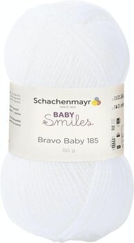 Knitting Yarn Schachenmayr Bravo Baby 185 1001 Knitting Yarn - 1