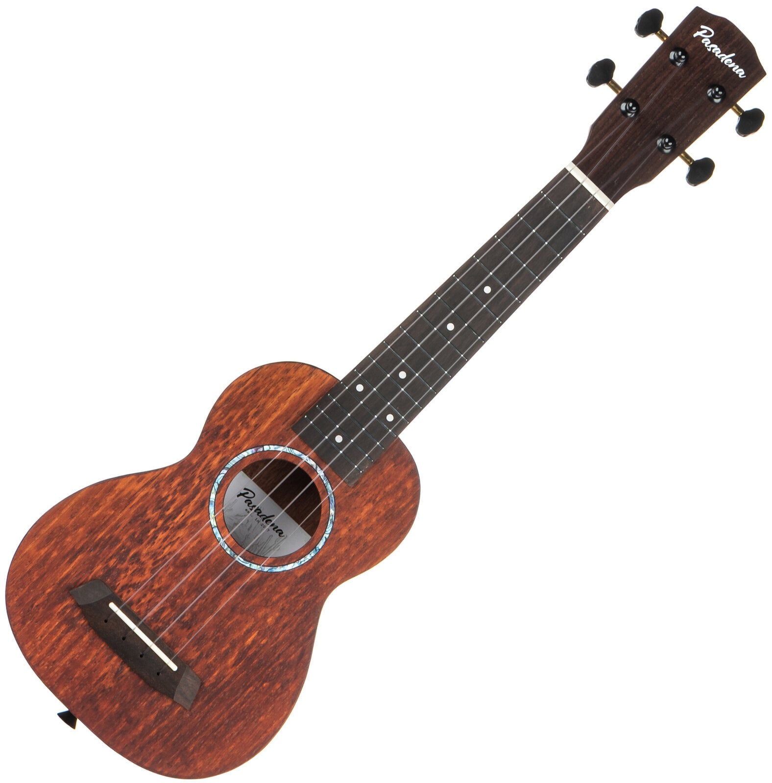 Soprano Ukulele Pasadena PU-20S Koa Vintage Natural Soprano Ukulele