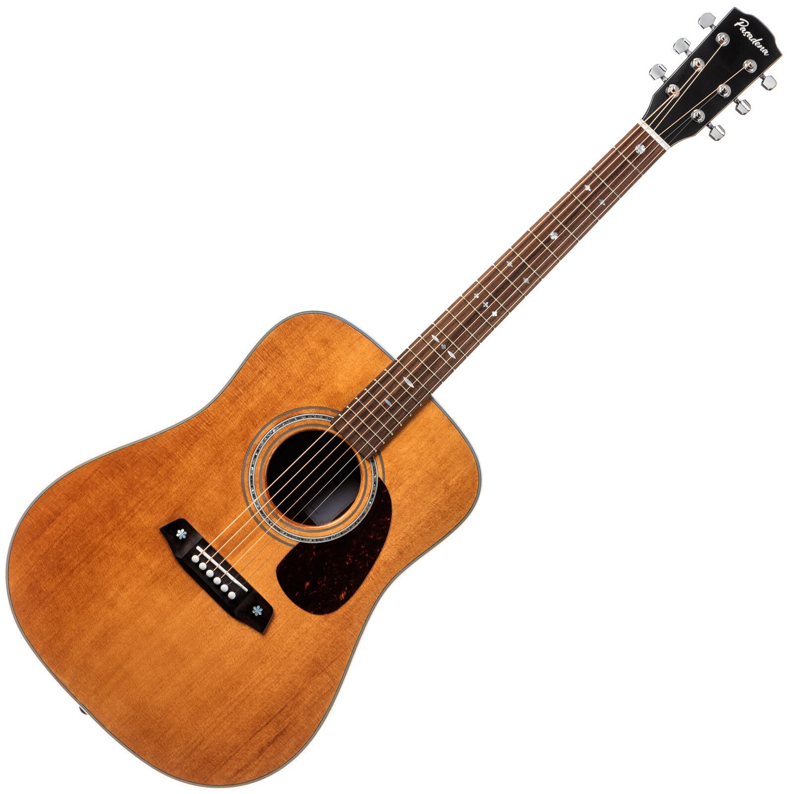 Guitare acoustique Pasadena PD-450 All Solid Vintage Natural Guitare acoustique