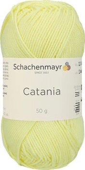 Пряжа для в'язання Schachenmayr Catania 00100 Mimosa Пряжа для в'язання - 1