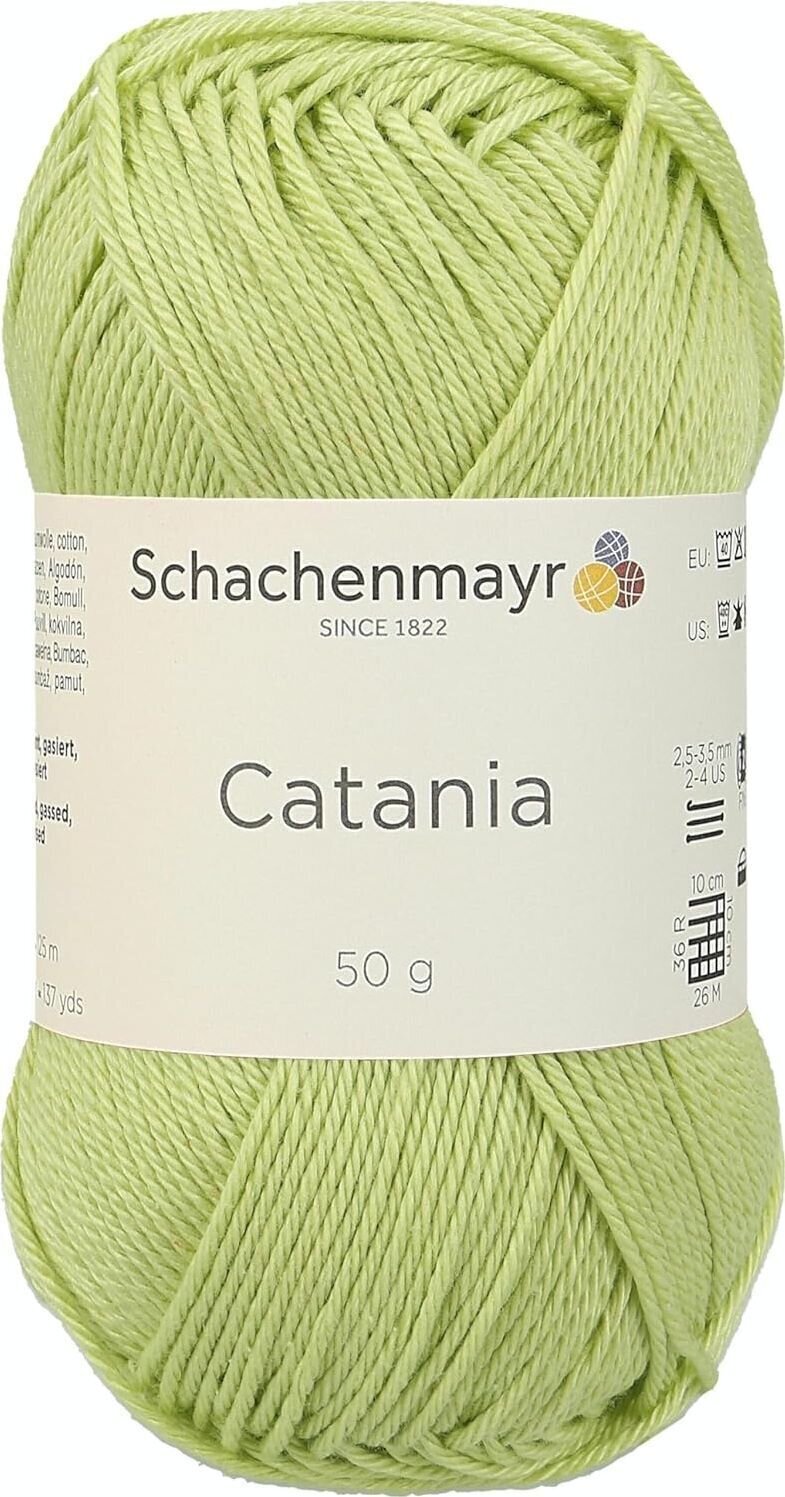 Knitting Yarn Schachenmayr Catania 00392 Yellow-Green Knitting Yarn