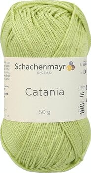 Knitting Yarn Schachenmayr Catania 00392 Yellow-Green Knitting Yarn - 1
